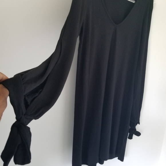 Lulus Glory of Love Split Sleeve Size S Whimsigoth Witchy Vamp Mini Party Dress - Picture 7 of 14